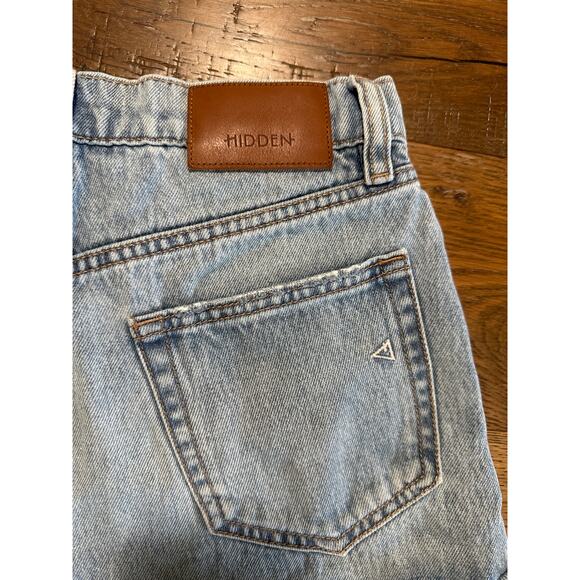 Hidden Cutoff Denim Shorts - Picture 4 of 4